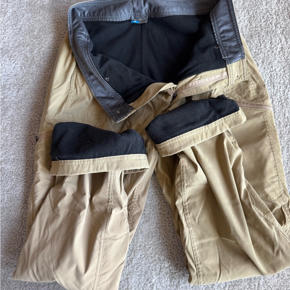 First Ascent Fleece-Lined Pants 32 x 34